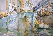John Singer Sargent In a Levantine Port (mk18) Spain oil painting artist